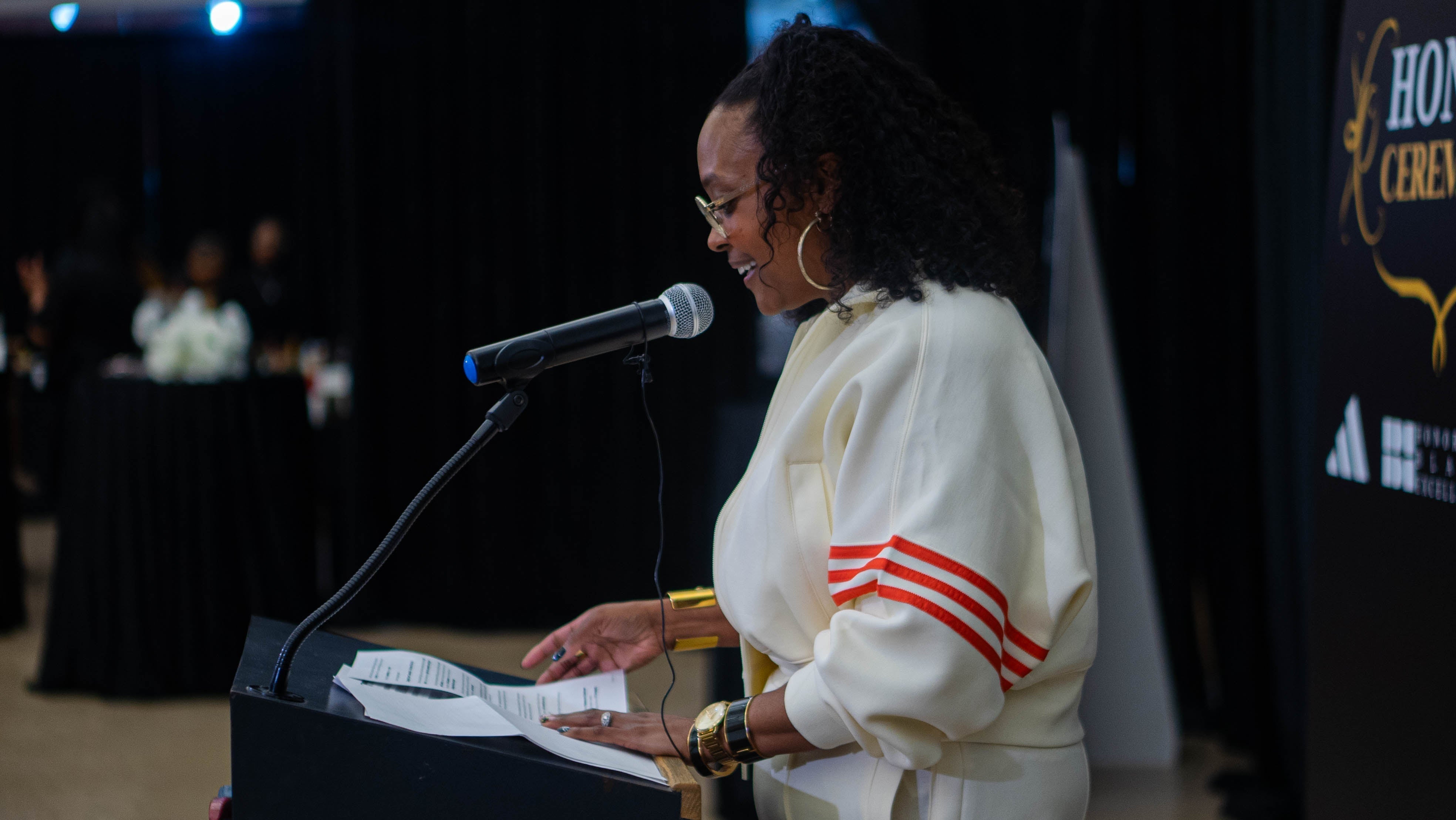 Puffer Reds Honoring Black Excellence Ceremony