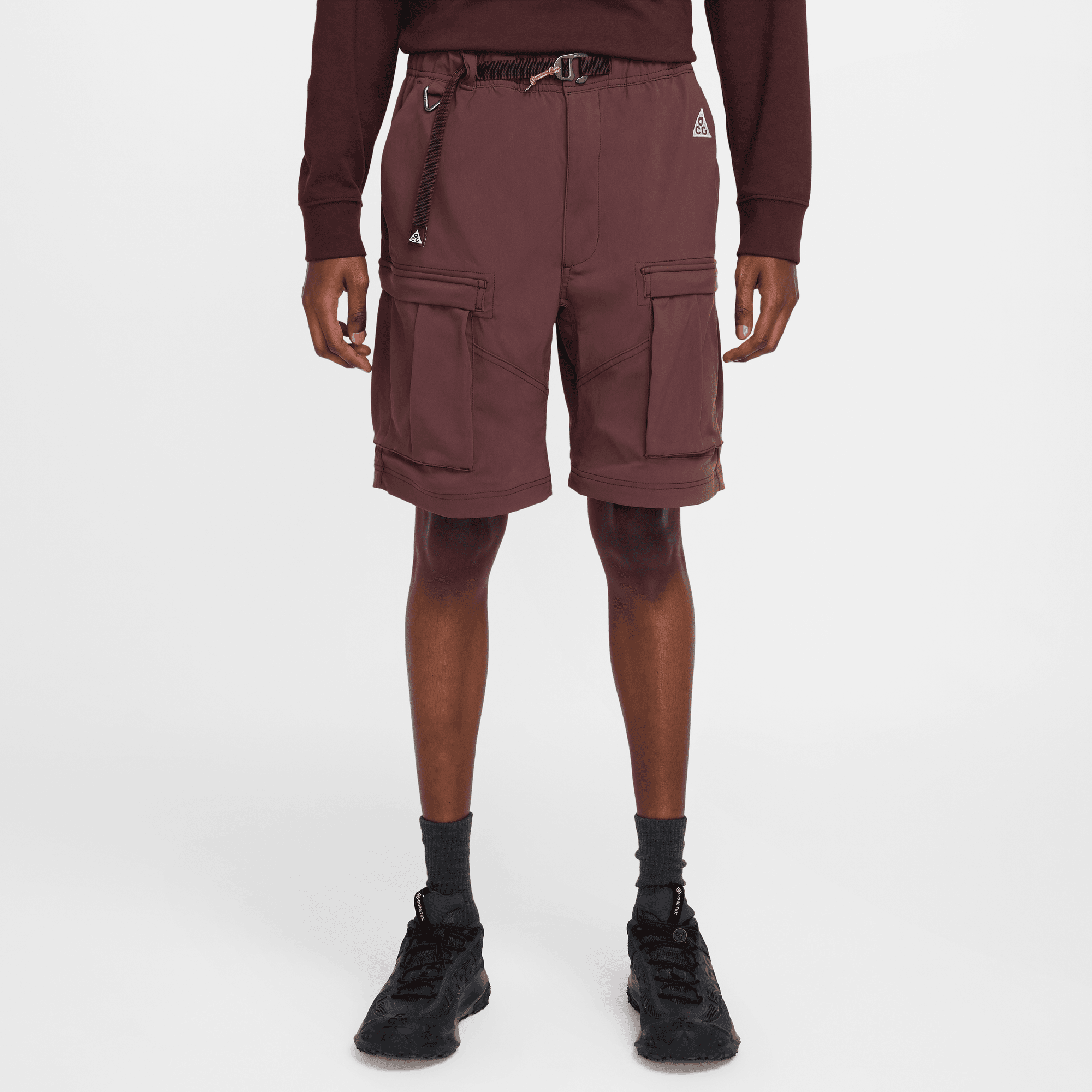 Nike ACG "Smith Summit" Burgundy Cargo Pants