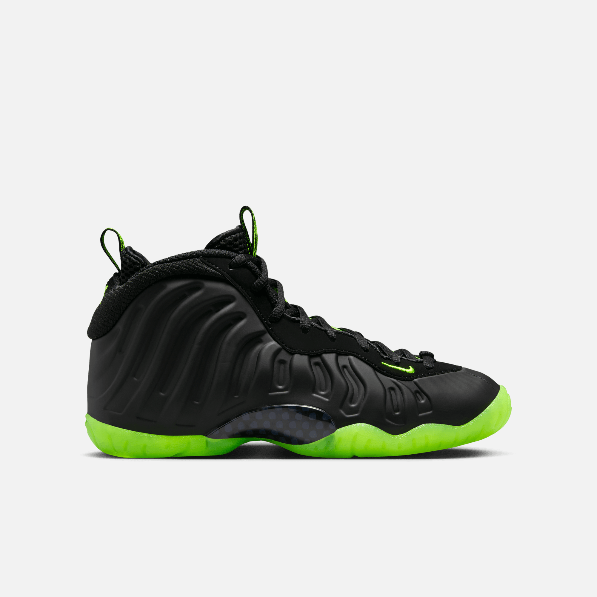 Nike Big Kids' Little Posite One Black Volt (GS)