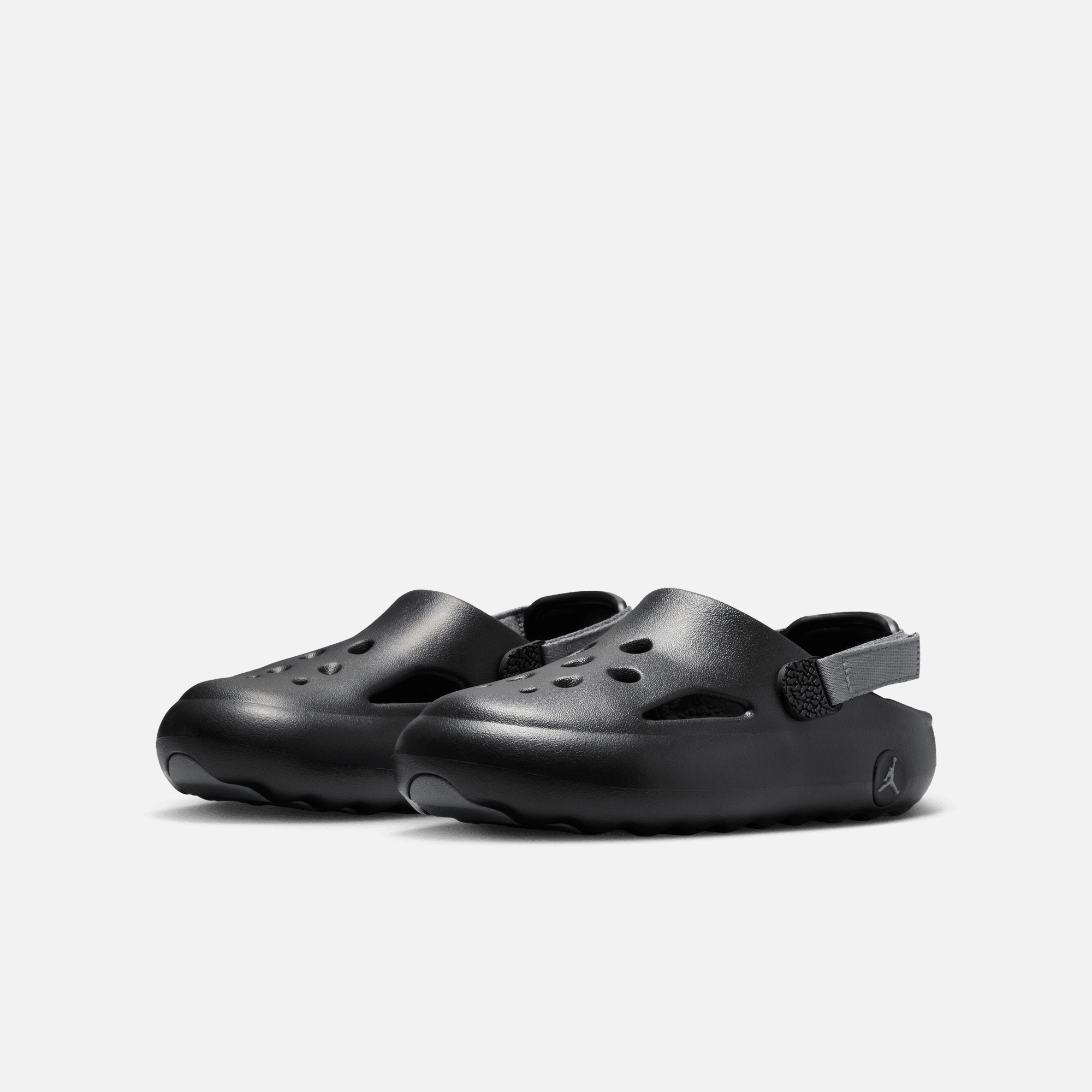 Air Jordan Big Kids' Hydrip Black Sandals (GS)