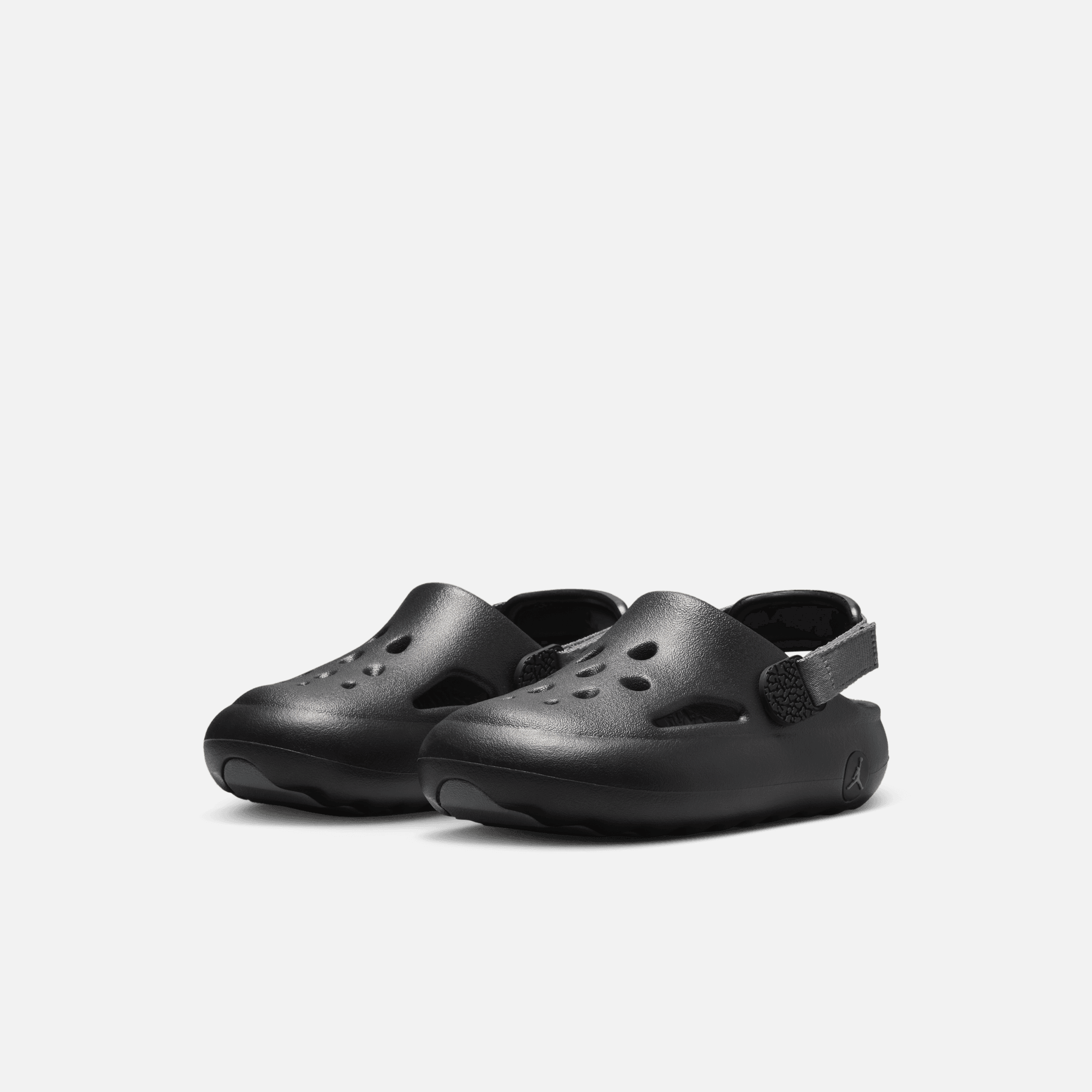 Air Jordan Kids' Black Hydrip Sandal (PS)