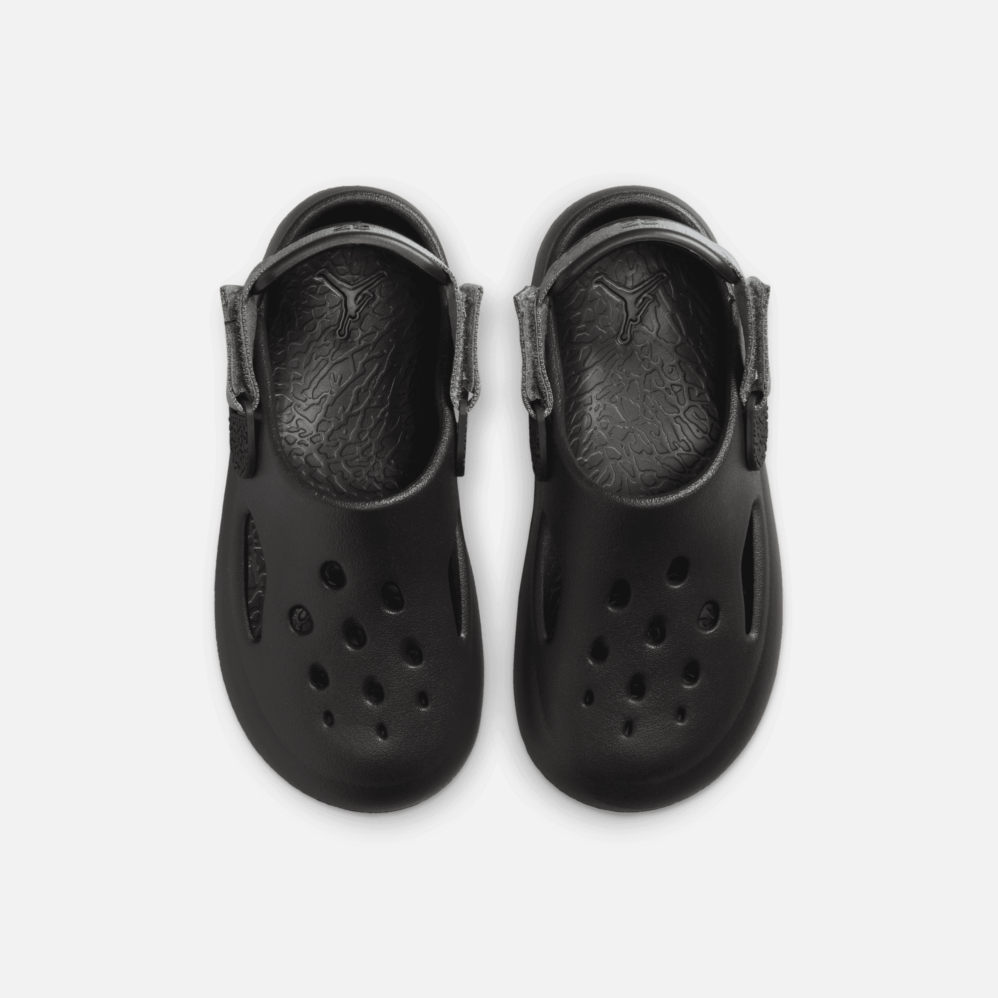 Air Jordan Kids' Black Hydrip Sandal (PS)