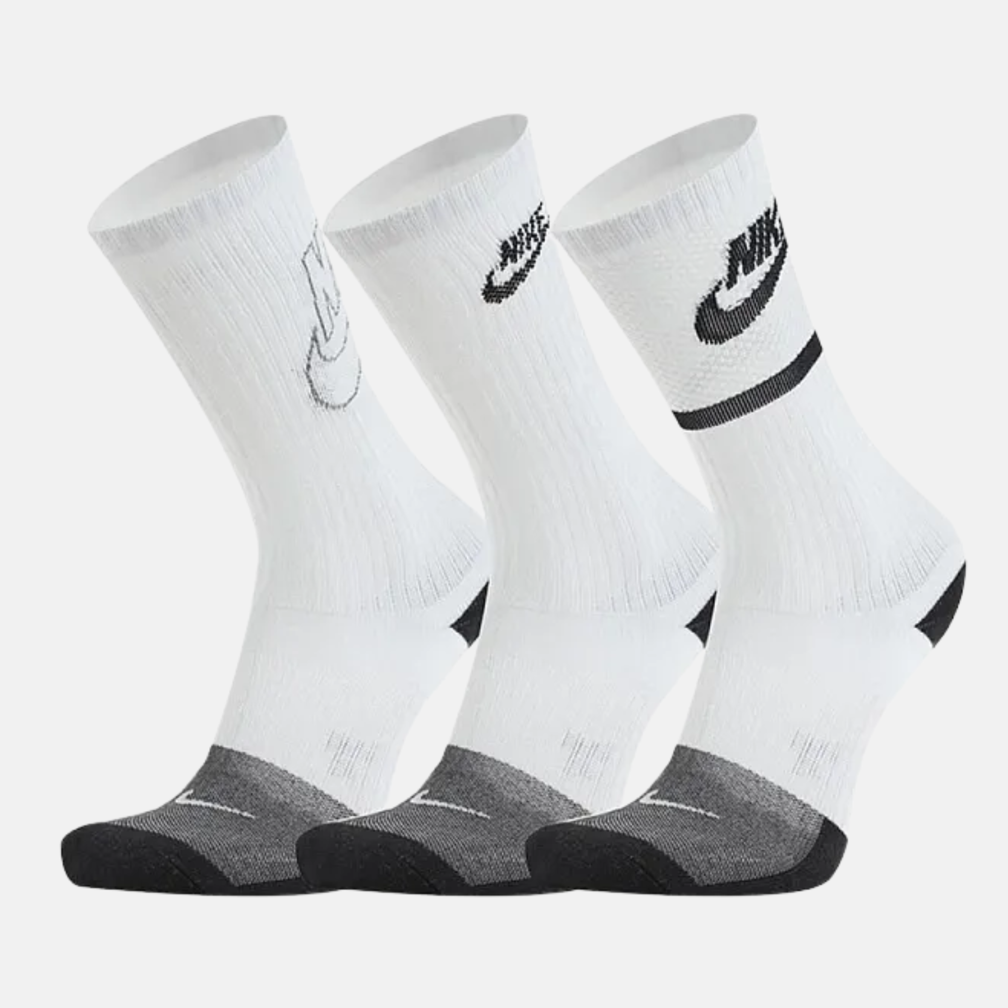 Nike Kids' Everyday Cushioned Crew (3 Pairs)