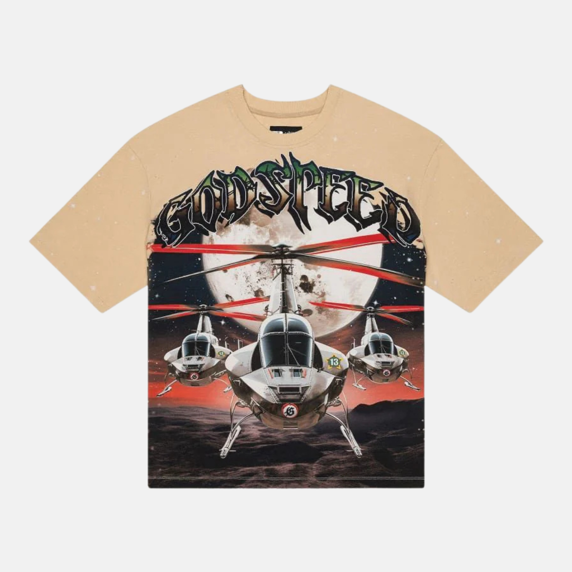 Godspeed Air Strike Beige T-Shirt