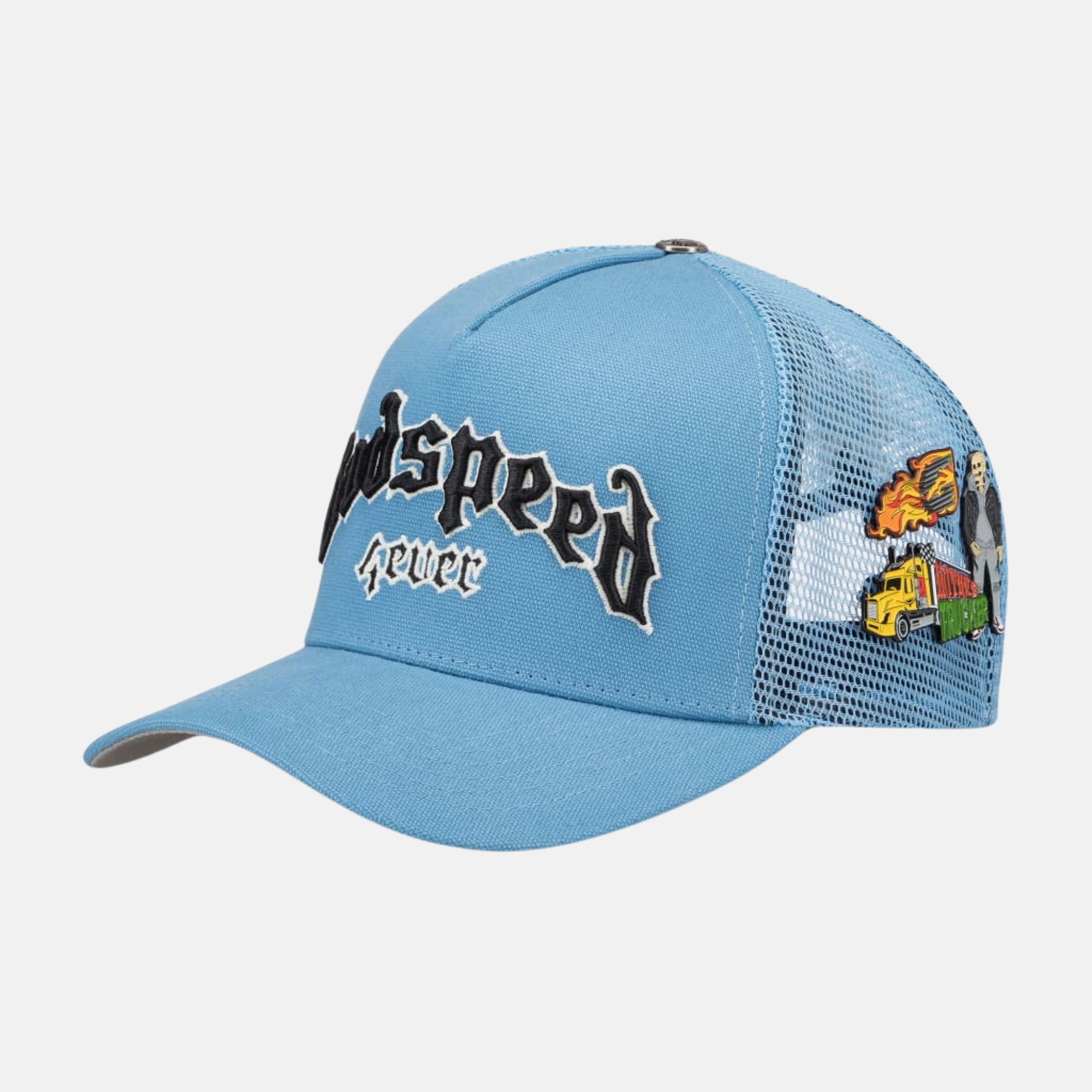 Godspeed GS Forever Sky Blue Trucker Hat