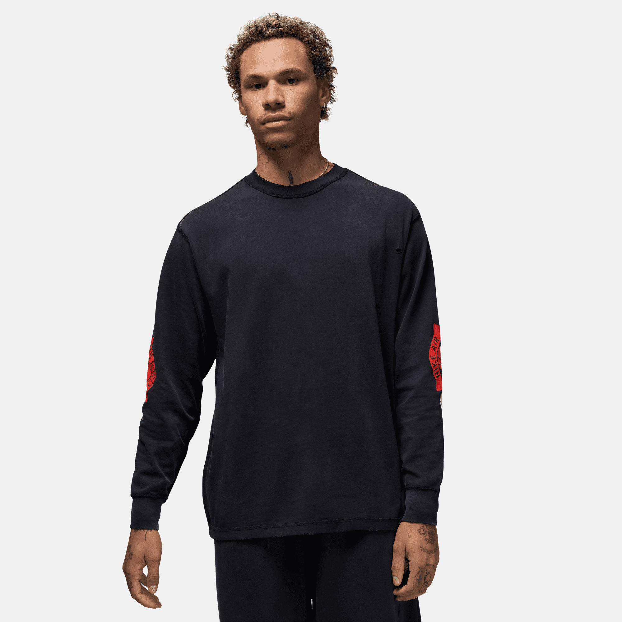 Air Jordan Rare Air Black Long-Sleeve T-Shirt