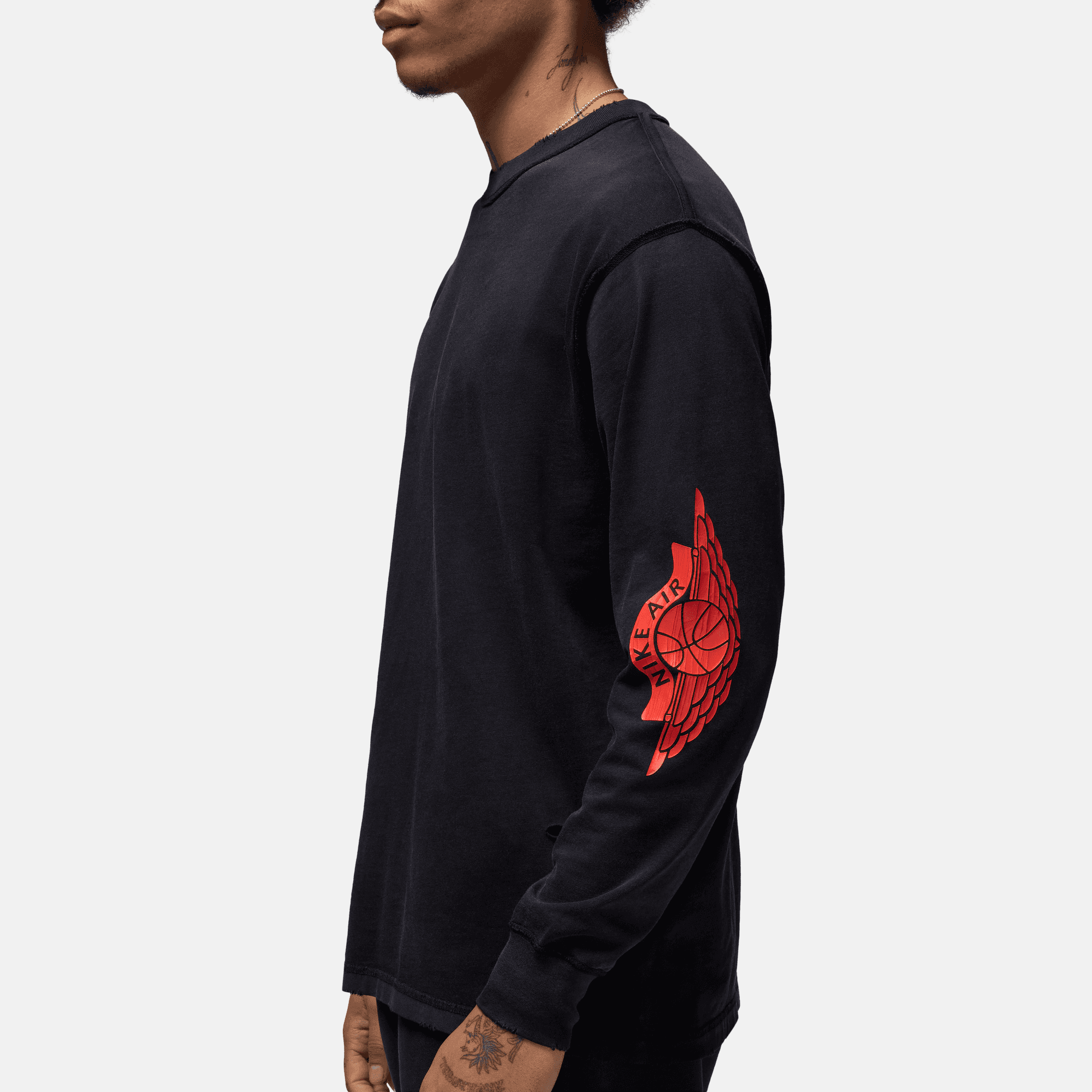 Air Jordan Rare Air Black Long-Sleeve T-Shirt