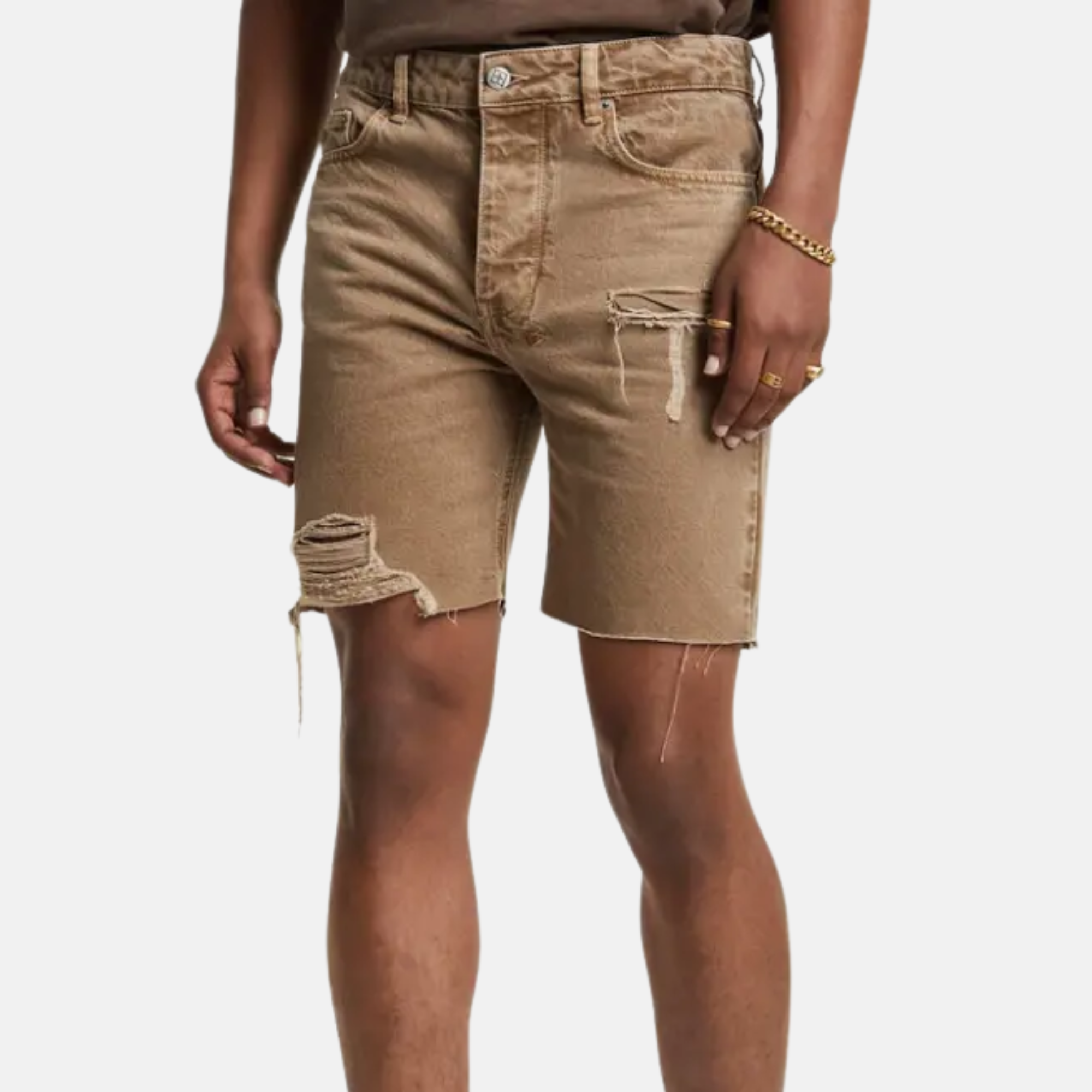Ksubi Chopper Dunez Trashed Shorts