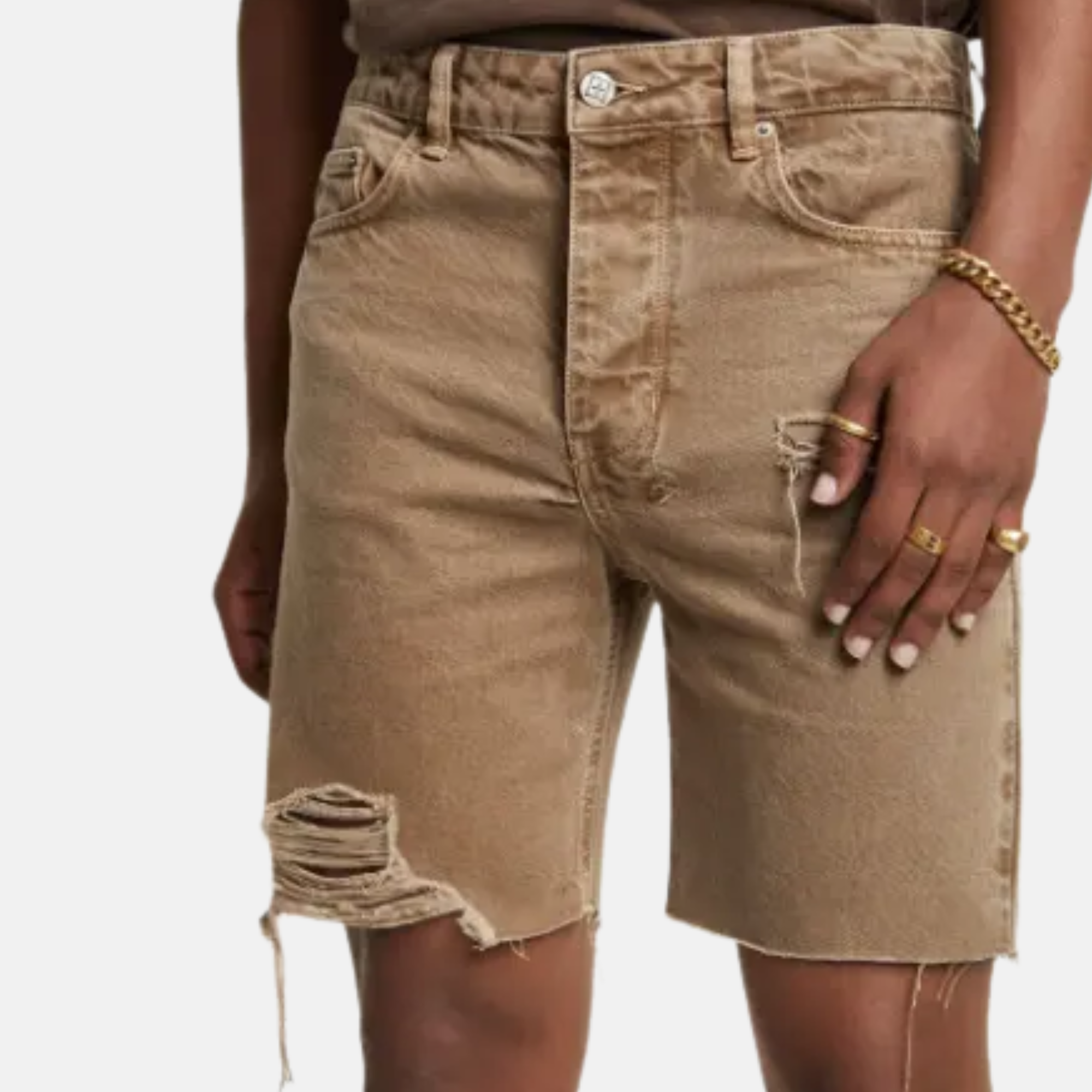Ksubi Chopper Dunez Trashed Shorts