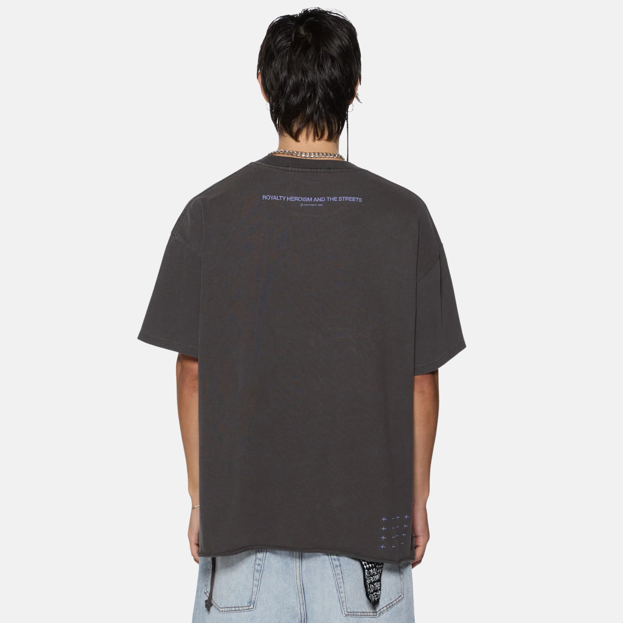 Ksubi Kingdom Ekcess Faded Black T-Shirt