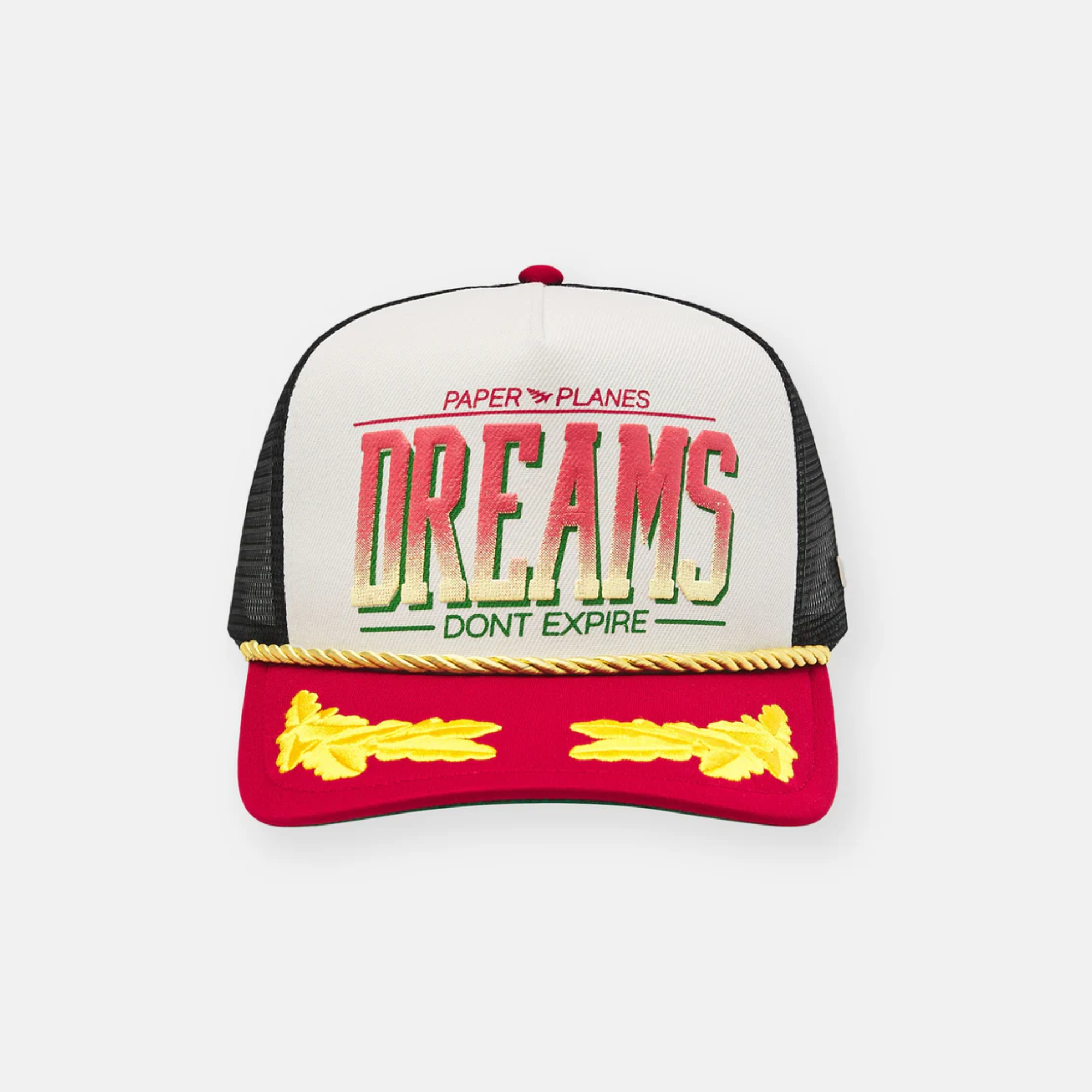Paper Planes Dreams Don't Expire Trucker Hat
